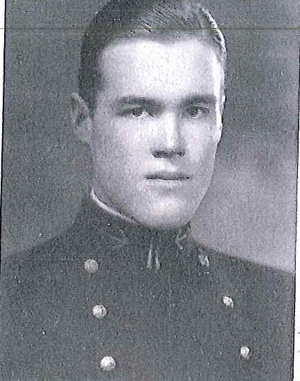 Photo of Rear Admiral Walter G. Ebert copied from page 235 of the 1930 edition of the U.S. Naval Academy yearbook 'Lucky Bag'.