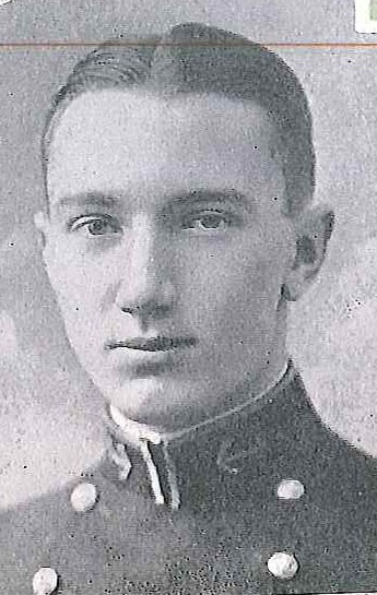 Photo of Capt. Herbert F. Eckberg copied from page 254 of the 1927 edition of the U.S. Naval Academy yearbook 'Lucky Bag'.