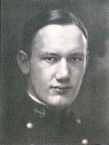 Photo of Capt. Walter T. Eckberg copied from page 74 of the 1924 edition of the U.S. Naval Academy yearbook 'Lucky Bag'.