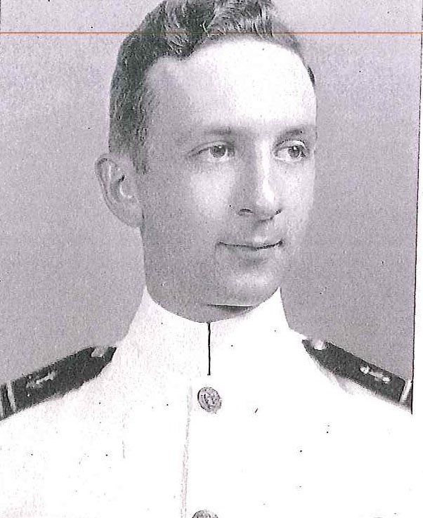 Photo of Capt. Thomas R. Eddy copied from page 78 of the 1939 edition of the U.S. Naval Academy yearbook 'Lucky Bag'.