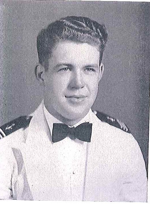 Photo of Lieutenant Commander Ernest J. Edmands copied from page 232 of the 1941 edition of the U.S. Naval Academy yearbook 'Lucky Bag'.