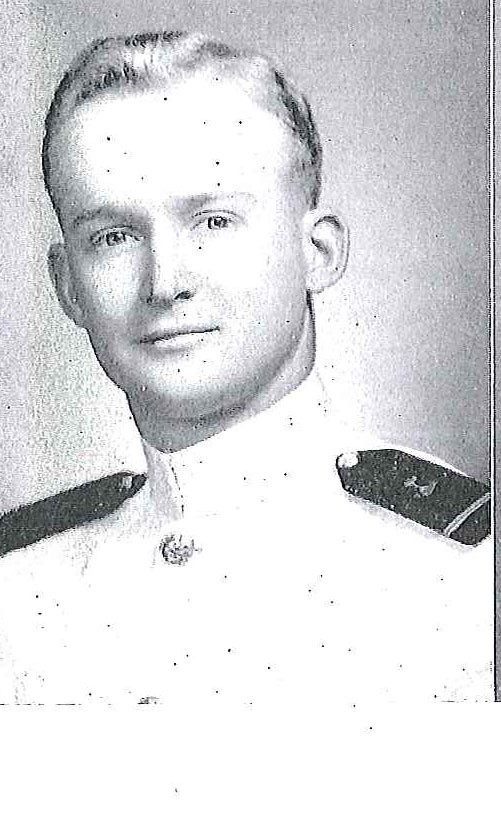 Photo of Commander Steven H. Edwards copied from page 492 of the 1958 edition of the U.S. Naval Academy yearbook 'Lucky Bag'.