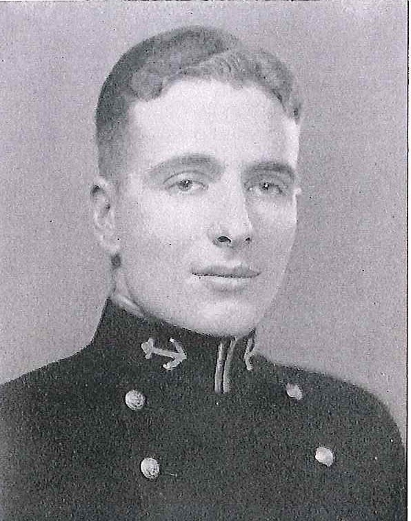 Photo of Rear Admiral Donald T. Eller copied from page 252 of the 1929 edition of the U.S. Naval Academy yearbook 'Lucky Bag'.