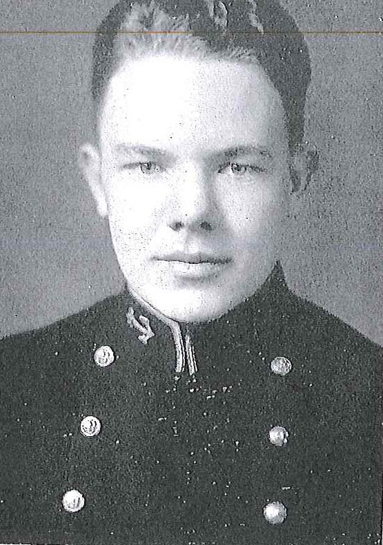 Photo of Commander Ralph A. Embree copied from page 235 of the 1936 edition of the U.S. Naval Academy yearbook 'Lucky Bag'.