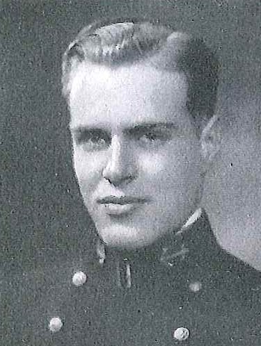 Photo of Captain William S. Estabrook, Jr. copied from page 249 of the 1930 edition of the U.S. Naval Academy yearbook 'Lucky Bag'.