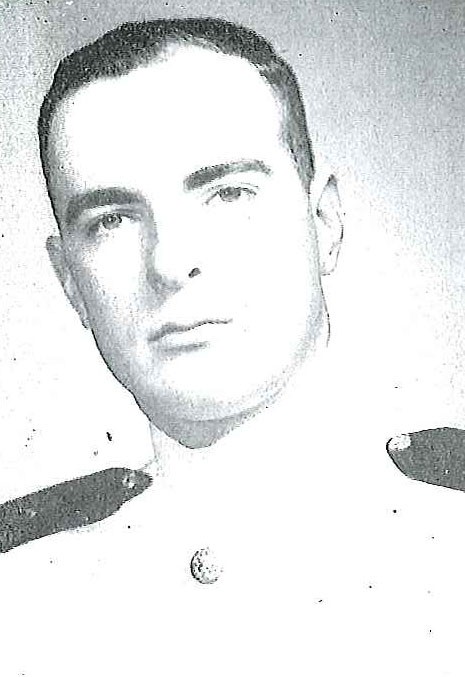 Photo of Vice Admiral Ronald M. Eytchison copied from page 248 of the 1958 edition of the U.S. Naval Academy yearbook 'Lucky Bag'.
