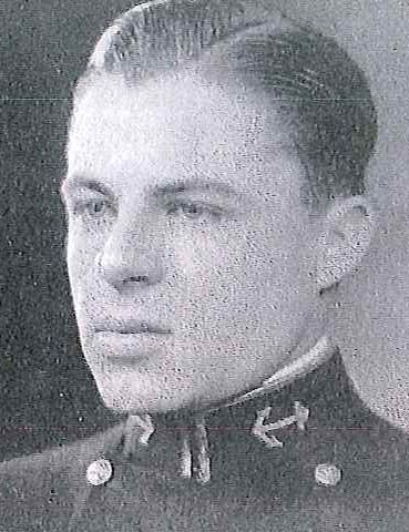 Photo of Commander Carl M. Fellows copied from page 157 of the 1933 edition of the U.S. Naval Academy yearbook 'Lucky Bag'.