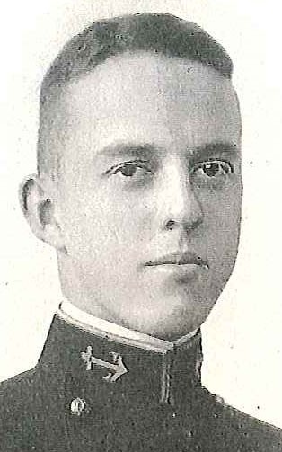 Photo of Rear Admiral Floyd F. Ferris copied from page 410 of the 1921 edition of the U.S. Naval Academy yearbook 'Lucky Bag'.