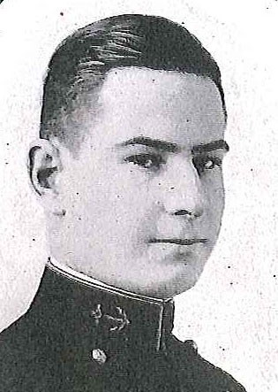 Photo of Rear Admiral Harold F. Fick copied from page 140 the 1919 edition of the U.S. Naval Academy yearbook 'Lucky Bag'.