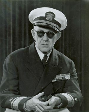 Rear Admiral John Ford, US Naval Reserve, 1 February 1895 - 31 August 1973, photo taken April 1952; NHHC, Photographic Section, #80-G-441622.