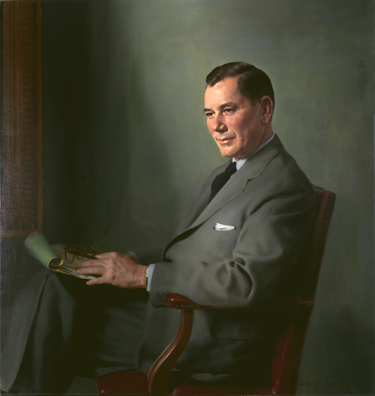 Portrait of Thomas S. Gates Jr. Secretary of the Navy