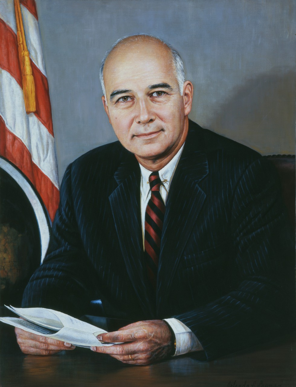 Portrait of Secretary of the Navy Paul Robert Ignatius