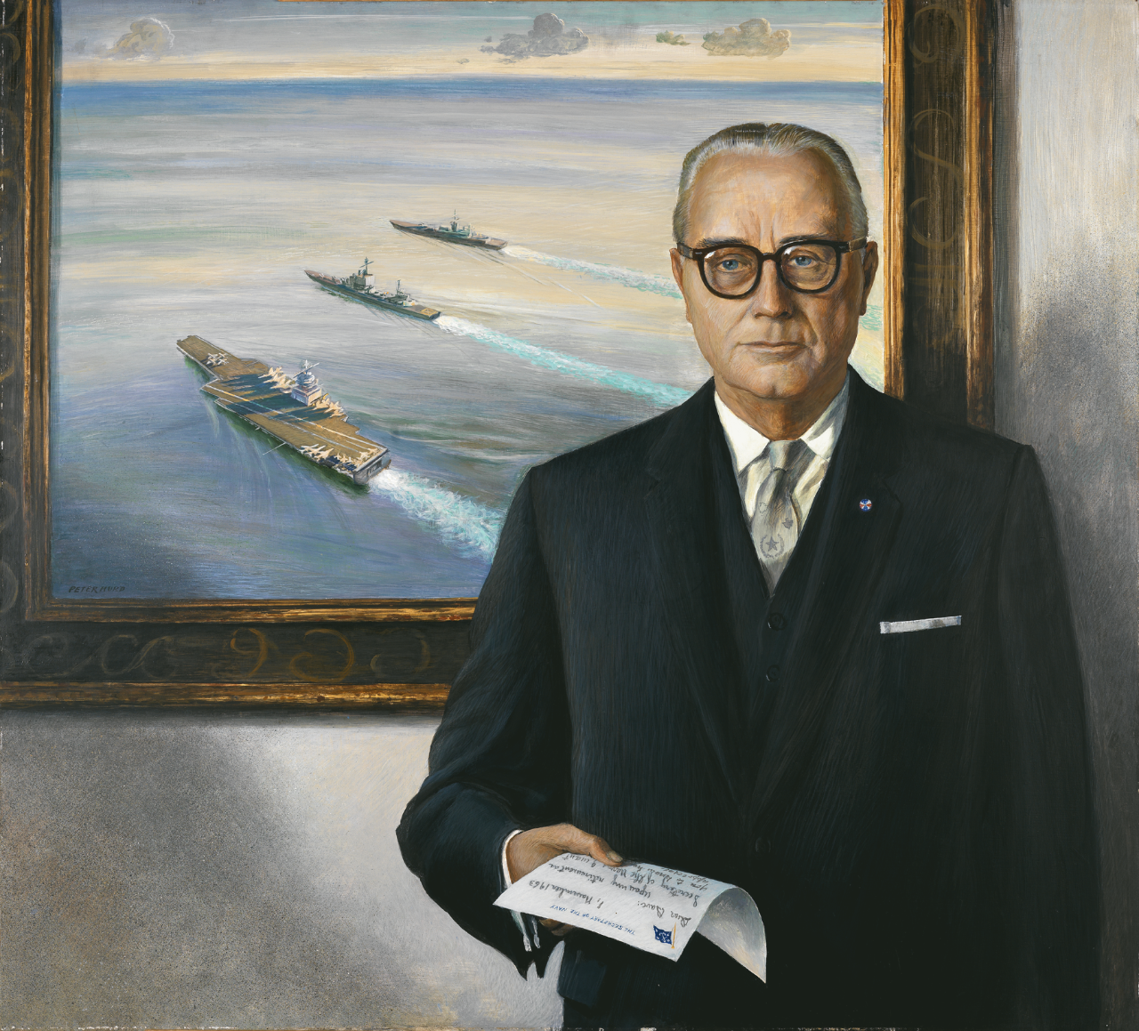 Portrait of Secretary of the Navy Frederick Herman Korth