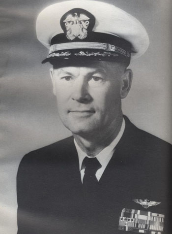 Vice Admiral Kent Liston Lee, USN - Image from USS Enterprise 1968 cruise book, page 180.
