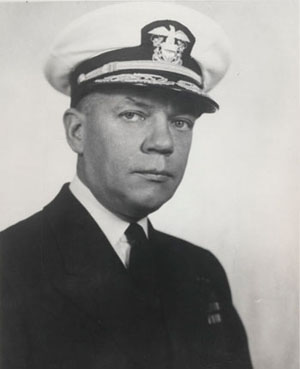 Image of Rear Admiral Francis S. Low. Photograph section, Naval History and HEritage Command, #80-G302311.