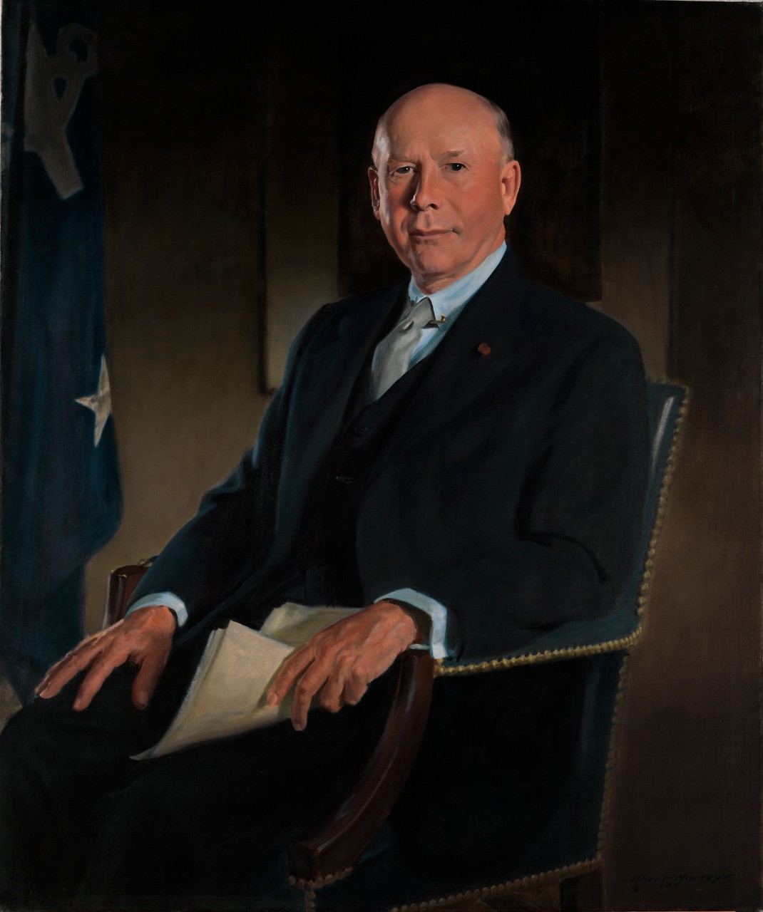 Portrait of Secretary of the Navy Charles Sparks Thomas