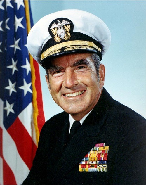 navy portrait of Admiral Zumwalt