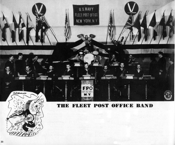 Fleet Post Office Band group photo
