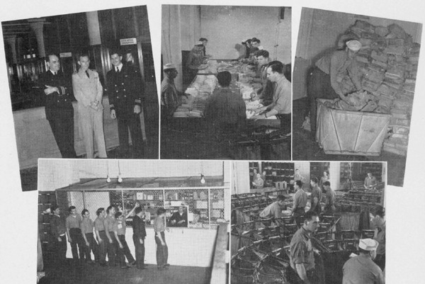 Candid photos of the Armed Guard and Merchant Marines