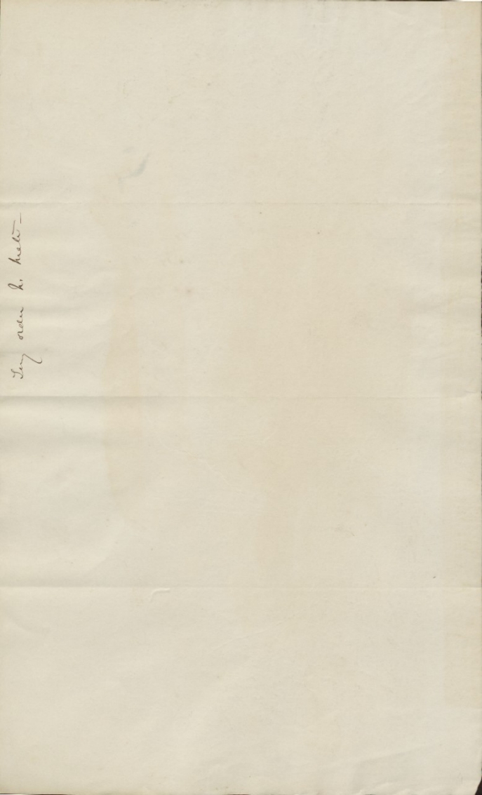 Abbott, David M - Letter to Commodore W Radford 1865_back