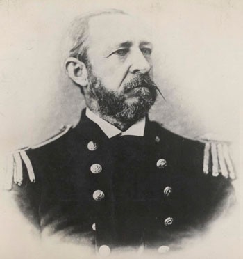 Image of Rear Admiral Daniel Ammen. Photographic Section, Naval History and Heritage Command. Photo #: NH000177.