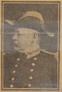 Image of Captain Bates from unidentified newspaper clipping obituary.
