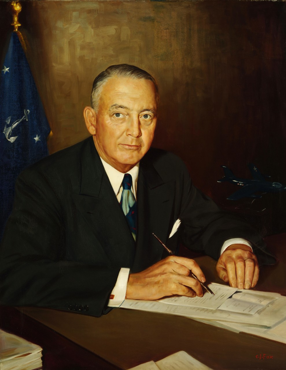 Portrait of Secretary of the Navy Dan Able Kimball