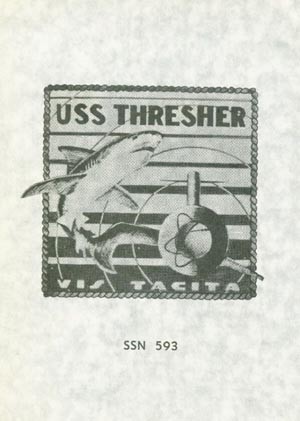 Image of USS Thresher brochure cover