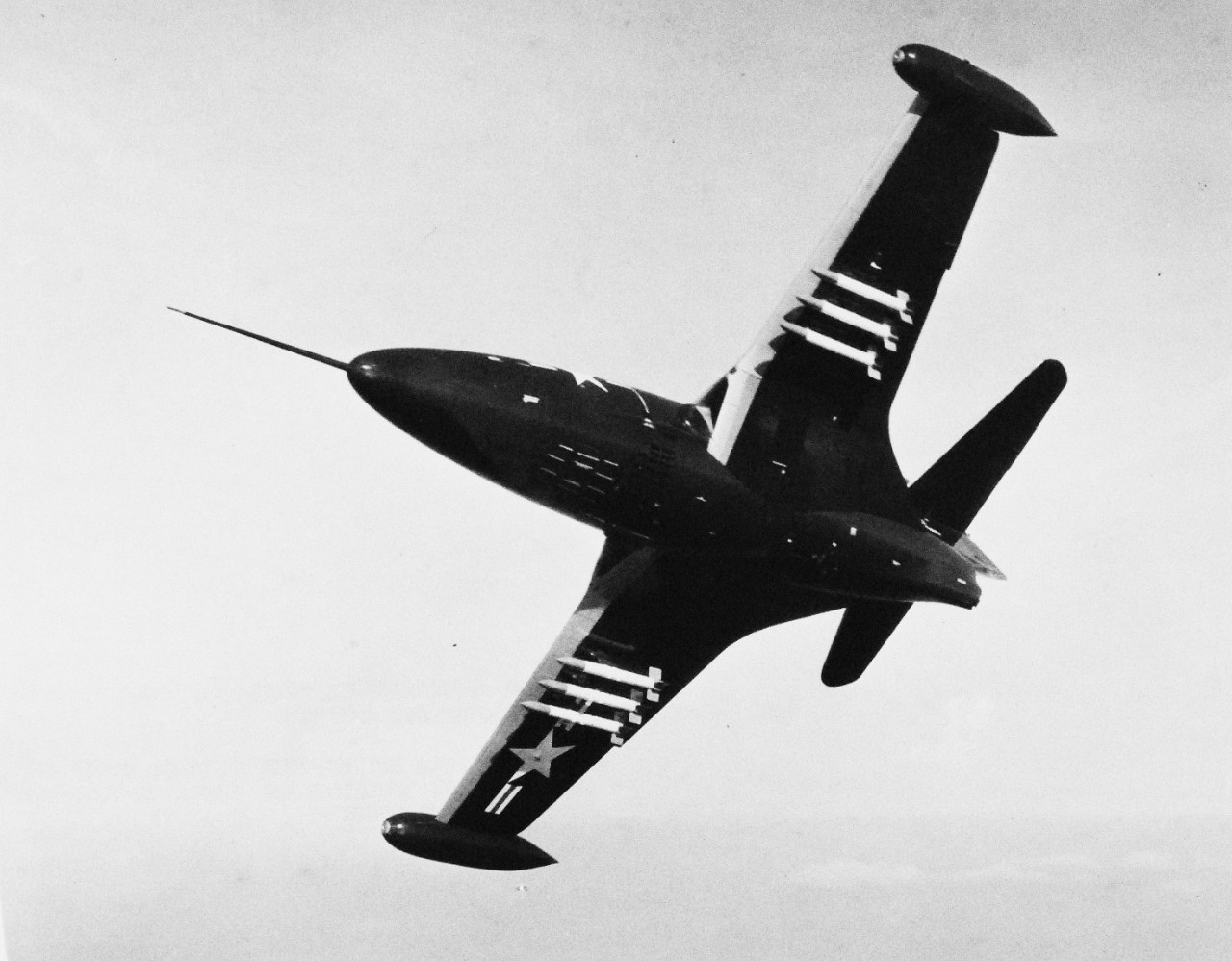 USN 707864: Grumman F9F Panther, August 1950