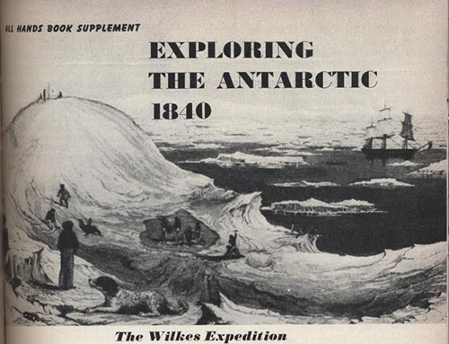 THE CHARLES WILKES EXPEDITION Antarctica Vincennes GROLIER STORY OF AMERICA CARD 