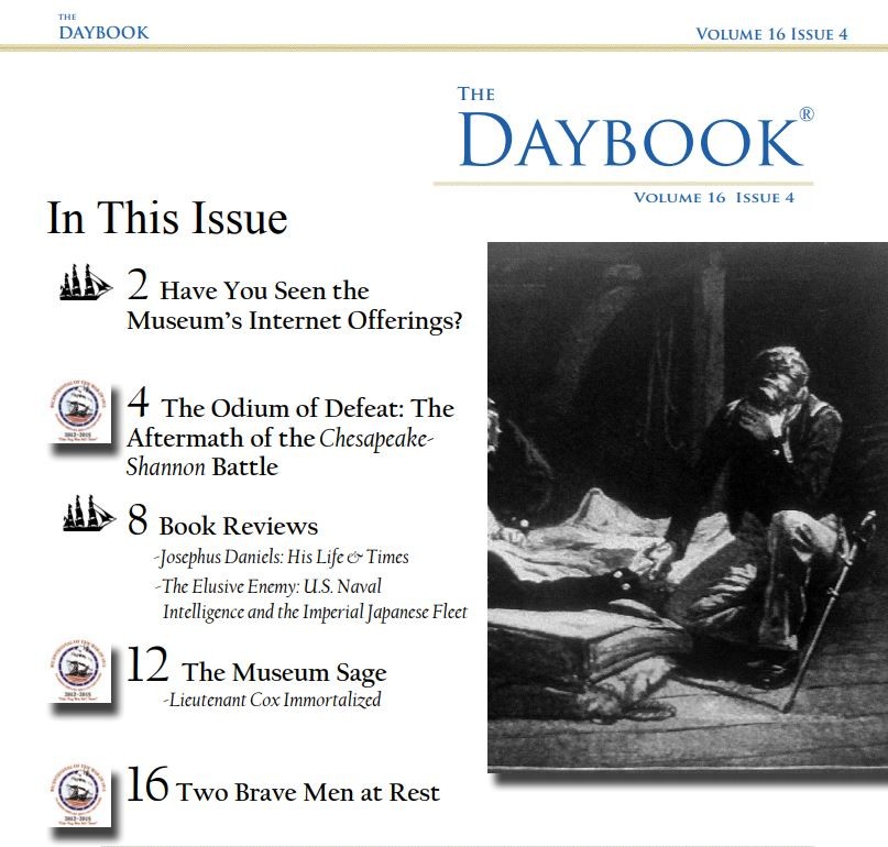 <p>The Daybook-Cover-Alternate-Volume 16-Issue 4</p>
