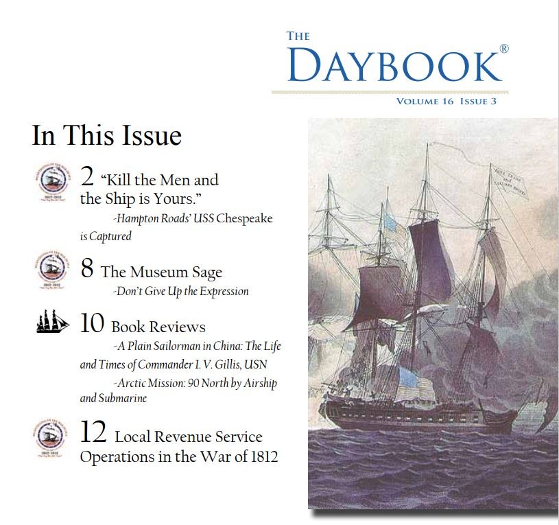 <p>The Daybook-Cover-Alternate-Volume 16-Issue 3</p>
