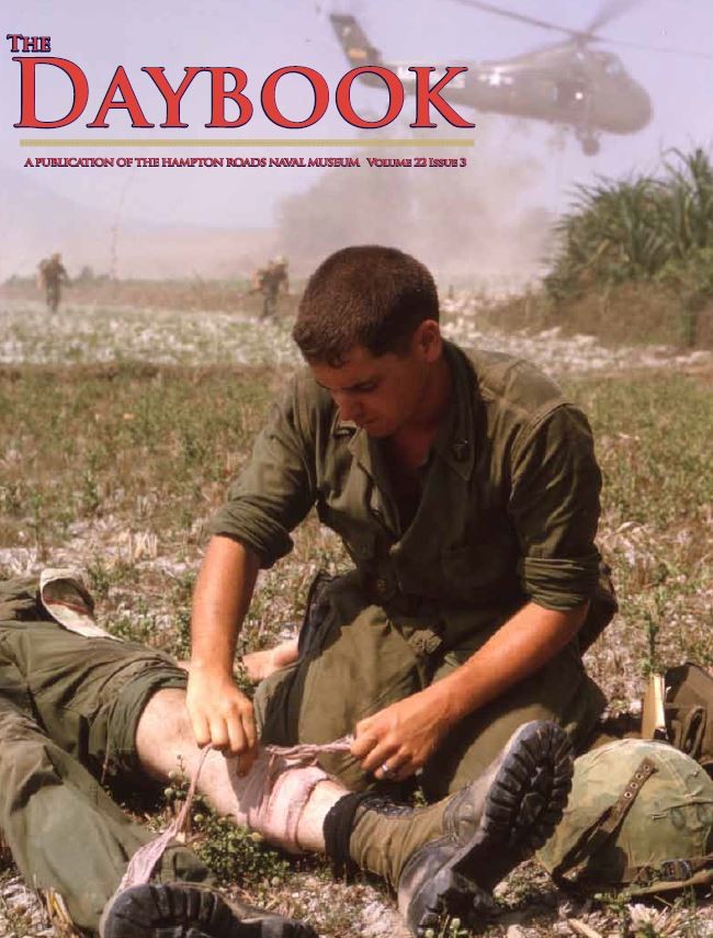 <p>The Daybook: Navy Medicine in Vietnam Cover</p>
