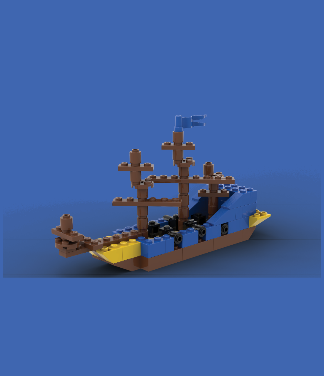 LEGO Stitch Ship Created by - Beyond the Brick