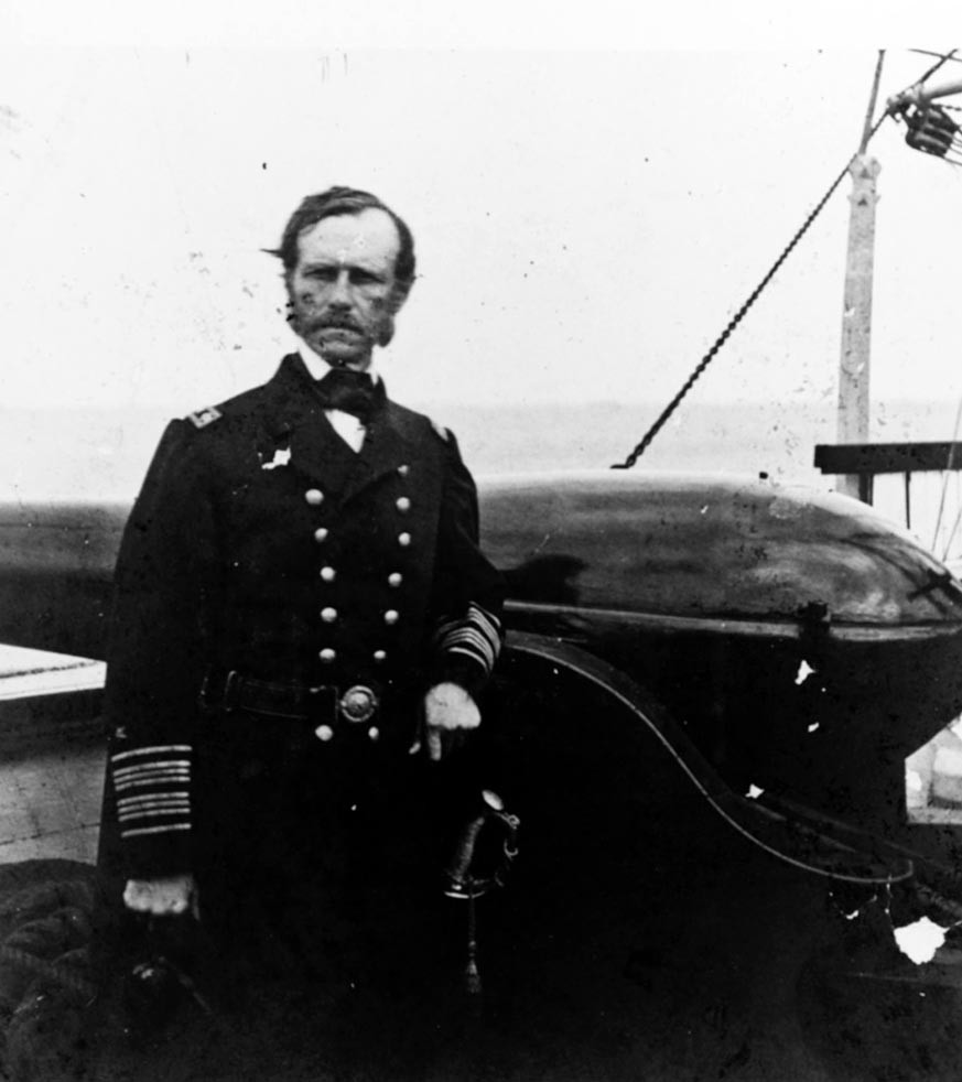 Admiral John Dahlgren designed the Dahlgren gun, the most commonly used cannon on U.S. Navy ships during the American Civil War.