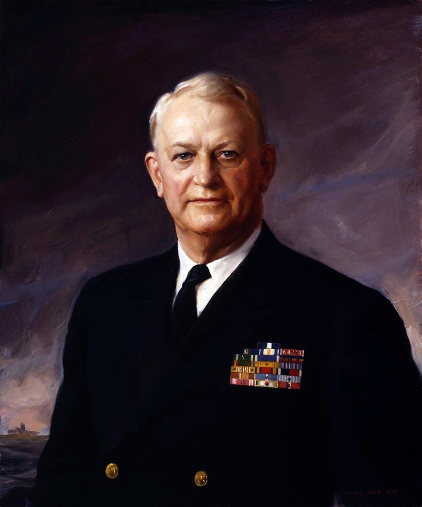 Admiral Arleigh Burke was the Navy’s fifth Chief of Naval Operations and established the Navy’s flagship museum at the Washington Navy Yard.