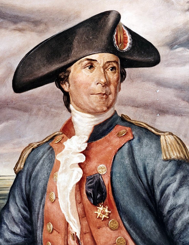Captain John Paul Jones is a naval hero famous for his bravery during the American Revolutionary War.