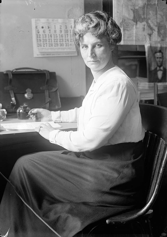 Superintendent of the Navy Nurse Corps Lenah Higbee was the first female recipient of the Navy Cross in 1920