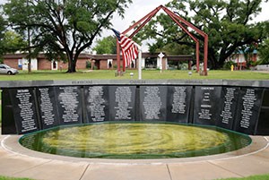 311-MAD-37542:  The Camille Hurricane Memorial in Biloxi, Mississippi, was severely damaged by Hurricane Katrina, August 13, 2008.   This image shows the memorial restored.   Official Emergency Management Programs, Activities and Officials Photograph, now in the collections of the National Archives.  