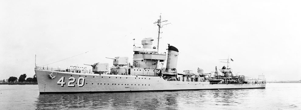 <p>NMUSN:&nbsp; WWII:&nbsp; Italian Campaign:&nbsp; USS Buck (DD 420)</p>
