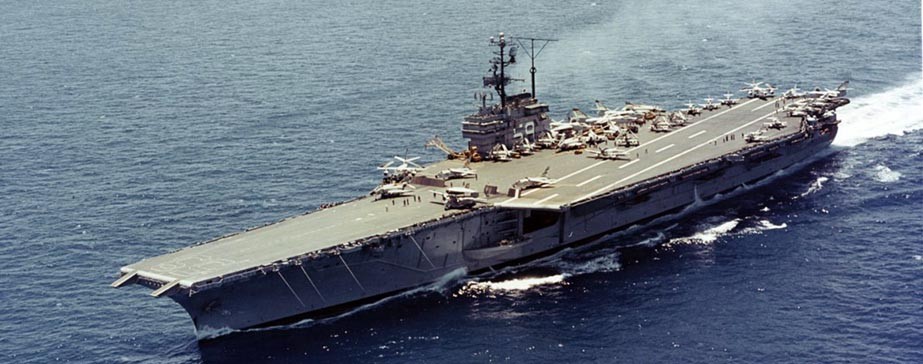 KN-4507 (Color):  USS Forrestal (CVA-59).  Underway at sea, 31 May 1962.  Official U.S. Navy Photograph, now in the collection of the National Archives.  