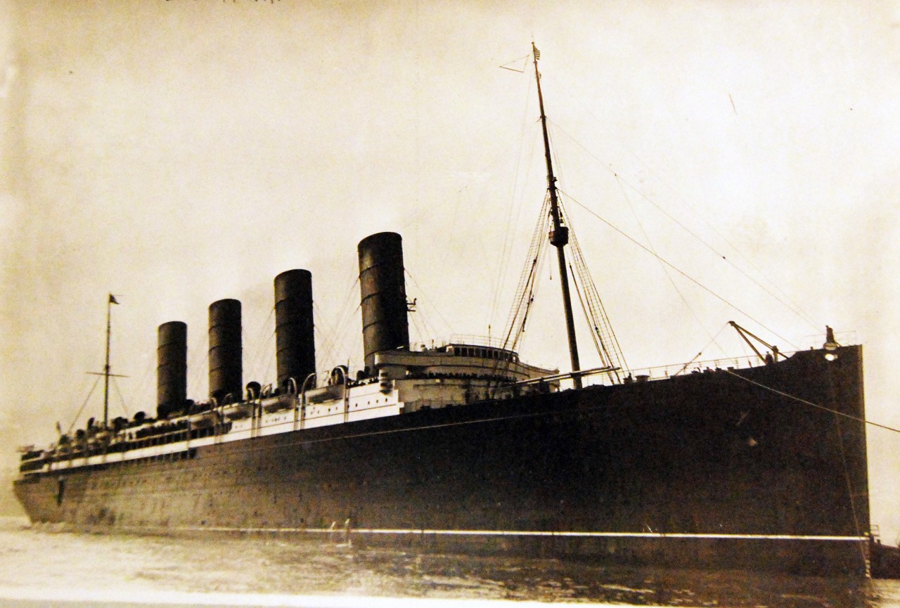 <p>LC-USZ62-61939:&nbsp;&nbsp; RMS Lusitania
broadside.&nbsp; &nbsp;</p>
