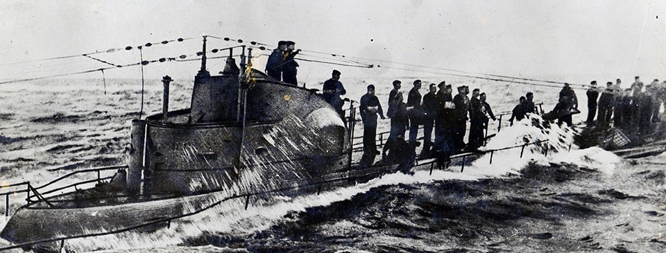 WWI: U-Boat Engagements: Atlantic; England and Wales; France; Ireland; Mediterranean; Spain