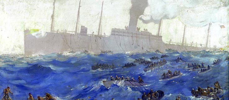 <p>NMUSN WWI U-Boat Engagements: Atlantic</p>
