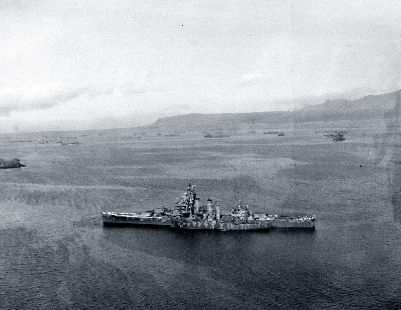 <p>80-G-24835: PQ-17 Arctic Convoy, June-July 1942. The covering forces of the PQ-17 Convoy (British and American ships) at anchor in the harbor at Hvalfjord, Iceland.&nbsp;</p>
