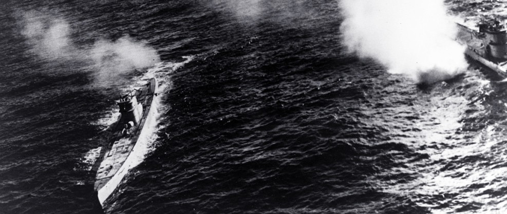 <p>NMUSN:&nbsp; WWII:&nbsp; Battle of the Atlantic:&nbsp; 1943 Attacks on German ships and U-Boats</p>
