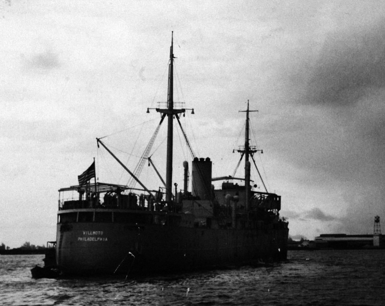 <p>80-CF-1058-1: MS Odenwald, Hamburg alias, Willmoto, captured on 6 November 1941. Image taken by U.S. Naval Air Station, San Juan, Puerto Rico, 18 November 1941.&nbsp;</p>
