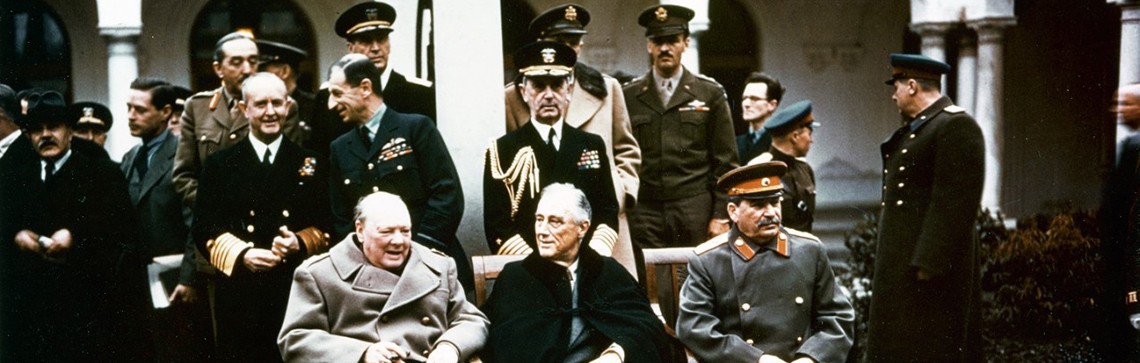 tin 54mm CC17 Yalta Conference Franklin Stalin 1945 Churchill February 4-11 