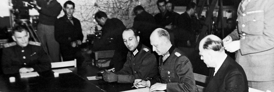 <p>NMUSN_WWII_Europe_Germany Surrender_Signing_111-SC-27261</p>
