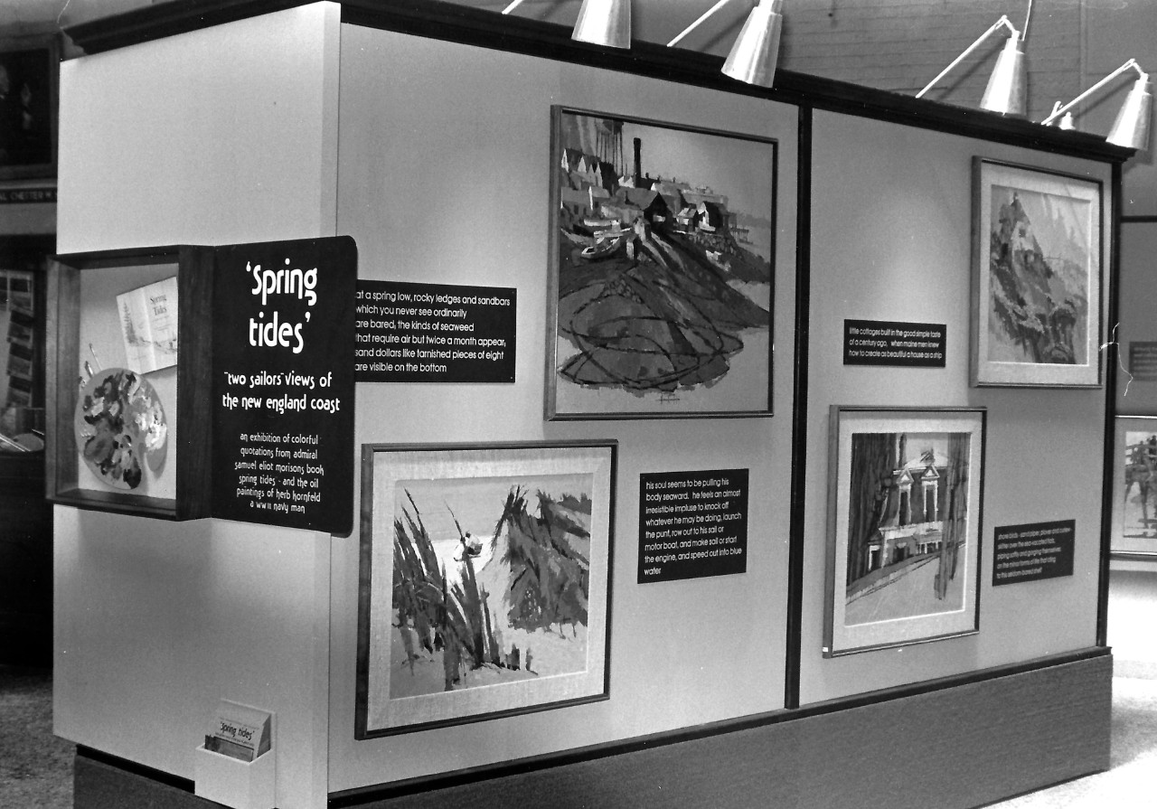 NMUSN-16:  Spring Tides exhibit area.  National Museum of the U.S. Navy.   